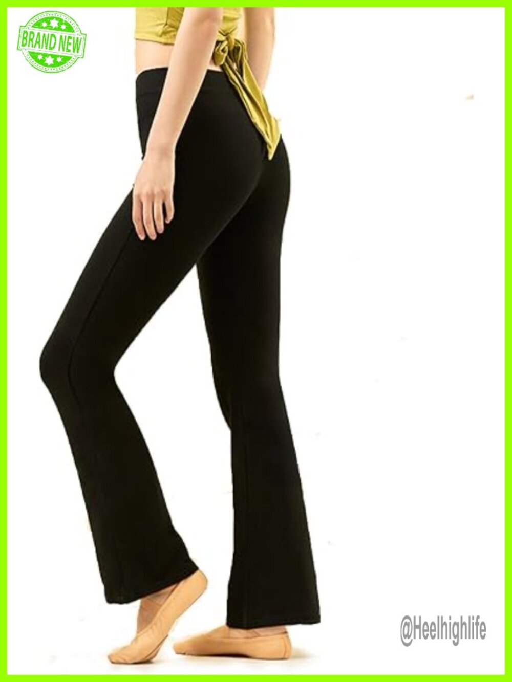 Bootcut Jazz Dance Pants, Comfy Sweatpants for Yoga Workout